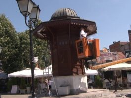 Popravka drvene konstrukcije i farbanje sebilja