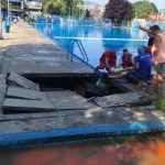 Kupač propao kroz betonsku ploču u Novom Pazaru