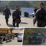 KFOR stigao na Jarinje: „Povećali smo broj i trajanje patrola“
