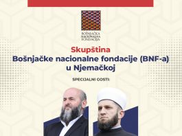 Skupština BNF-a u Njemačkoj 9. oktobra – Specijalni gosti akademik Zukorlić i muftija Kujević