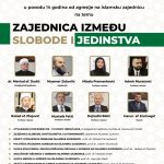 U ponedjeljak 4. oktobra naučna konferencija “Zajednica između slobode i jedinstva”