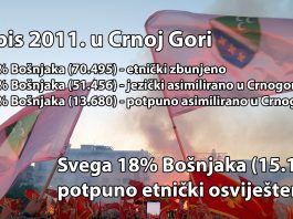 STATISTIKA Bošnjaci u Crnoj Gori doživjeli strahovitu asimilaciju pod DPS-BS režimom Mila Đukanovića!