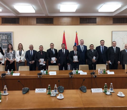 Dr. Ferid Bulić primio visoku međuparlamentarnu delegaciju Indonezije u Palati Srbija u Beogradu