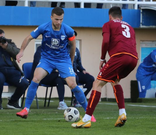 Plavi ostali zakovani za dno tabele – Remi fudbalera Novog Pazara i Radnika