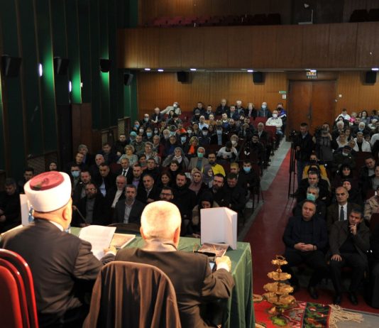 Muftija Dudić na promociji knjige “Pribojski velikani”