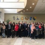 Pravni fakultet u Zenici na inicijativu studenata dobio zid s historijskim grbovima BiH