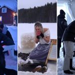 Život na sjeveru Švedske: Probijanje kroz snijeg i pranje veša u zaleđenom jezeru