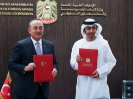 Mevlut Čavušoglu se sastao sa ministrom vanjskih poslova UAE