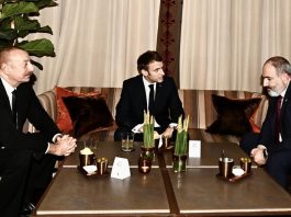 Macron se u Briselu sastao s Aliyevim i Pashinyanom