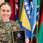 Nedžmina Dervišević – Visočanka u vojnoj uniformi pokazala zavidno znanje u SAD-u