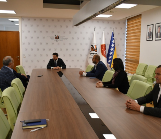 Rukovodstvo Opštine Sjenica u posjeti kod načelnika Općine Ilidža Nermina Muzura