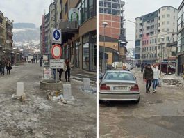 Pogrešnim odlukama Opštine Tutin izazvan saobraćajni kolaps u centru grada i nezadovoljstvo građana
