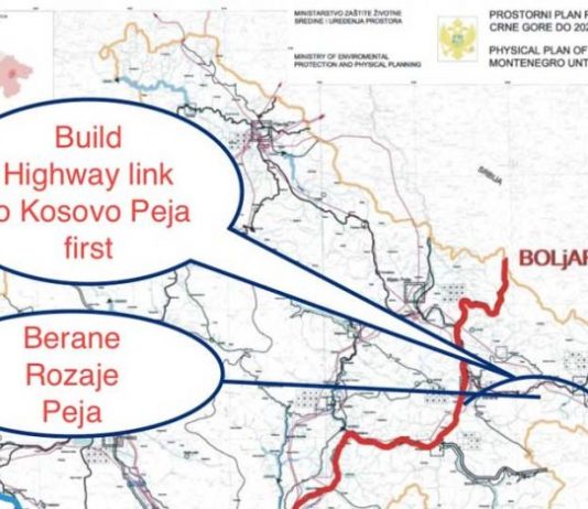 Stručnjaci iz EU zagovaraju izgradnju autoputa prema Kosovu preko Rožaja