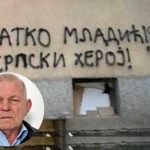 Nova prijetnja pribojskim Bošnjacima: Na zgradi Džema Halilagića osvanuo grafit zločincu Mladiću
