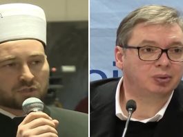 Ef. Eminic began address with words of rah. Mufti – There is no reconciliation without justice