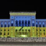 Sarajevska Vijećnica večeras je u bojama Ukrajine, podrška iz glavnog grada BiH