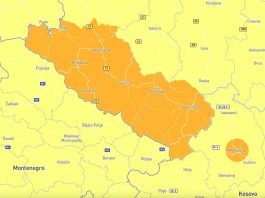 Sandžak prikazan kao jedna od najrizičnijih regija Evrope (MAPA)