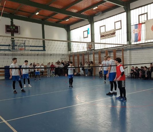 U organizaciji Saveza za školski sport, održano opštinsko prvenstvo u odbojci i košarci