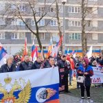 U Banjoj Luci održan skup podrške Rusiji, među stotinjak okupljenih i Petar Đokić