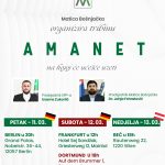 Tribina “AMANET” u dijaspori – Zukorlić i Fehratović izlagači