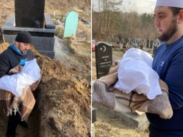 Tužne scene iz Ukrajine: Obavljena dženaza malom Amiru