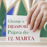 POSLJEDNJI POZIV – Prijavljivanje za glasanje u inostranstvu do 12. marta