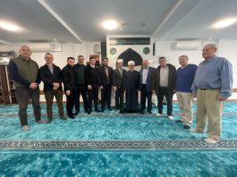 Muftija Dudić održao hutbu u džematu Antverpen u Belgiji