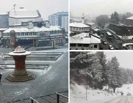 Aprilski snijeg u Sandžaku, slijede topliji dani