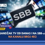 Sandžak TV od danas ponovo na SBB-u