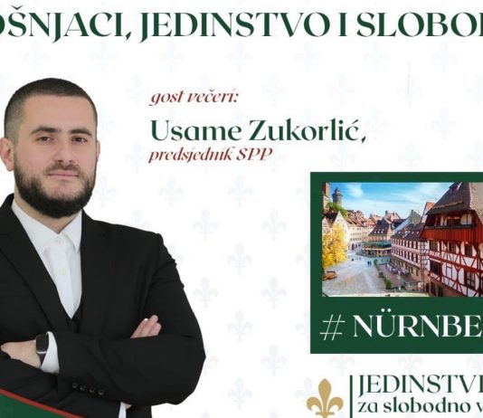 U Ninbergu i Kaselu tribine “BOŠNJACI, JEDINSTVO I SLOBODA”