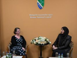 Predsjednica Vijeća dr. Pramenković primila šeficu Kancelarije OEBS-a