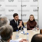 Đerlek na sastanaku sa članovima SPP u Beogradu