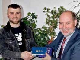 Tutinac Amel Derdemez nagrađen od berlinske policije za civilnu hrabrost i neustrašivu akciju