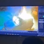 Dvojica muškaraca zapalila novi GLE džip u Novom Pazaru (Video)