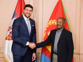 Ministar Đerlek u zvaničnoj posjeti Eritreji