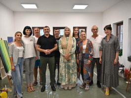 Delegacija BNV u posjeti učesnicima Likovne kolonije „Sjenica 2023“