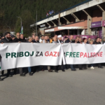 Protest podrške Palestini održan u Priboju – BOL PALESTINSKA JE I NAŠA BOL