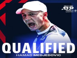 Međedović na turniru za najbolje tenisere svijeta do 21 godine