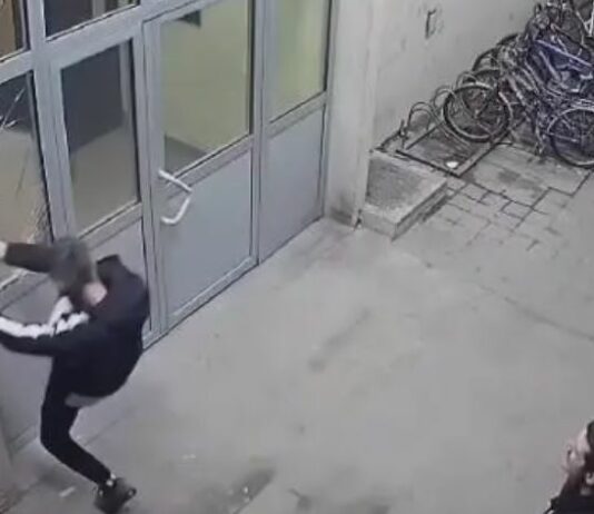 Besramni vandalizam u Novom Pazaru: Neobuzdani mladići uništavaju staklo u PASAŽU ZGRADE JEZERO