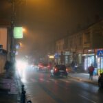 Najmanje tri saobraćajne nesreće u Novom Pazaru zbog zagađenog vazduha i nepreglednosti na putevima