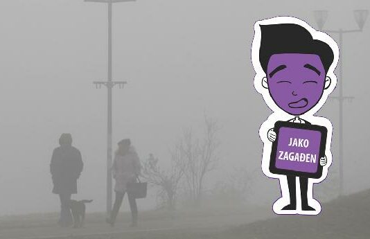 U Novom Pazaru vazduh ponovo jako zagađen
