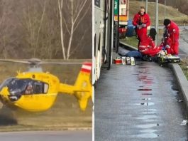 Angažovan i helikopter kako bi spasio ženu iz NOVOPAZARSKOG AUTOBUSA koja je krenula u Njemačku