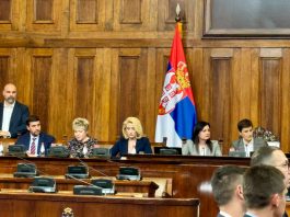 Đerlek izabran za potpredsjednika Skupštine Srbije