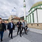 Ministar Đerlek u posjeti Priboju – Rekonstruisana ulica uz Hasan-aginu džamiju