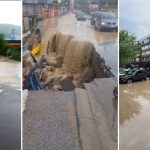 U Novom Pazaru zbog nevremena ulice gotovo neprohodne, izlila se kanalizacija (VIDEO)