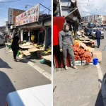 Za pješake u Novom Pazaru nema mjesta na trotoarima, moraju šetati ulicom (FOTO)