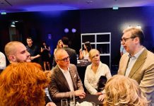 Zukorlić bei der „Europäischen Wahlnacht 2024“ in Belgrad