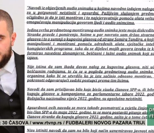 RTVNP objavila demantij na zlonamjerne navode na račun Zukorlića