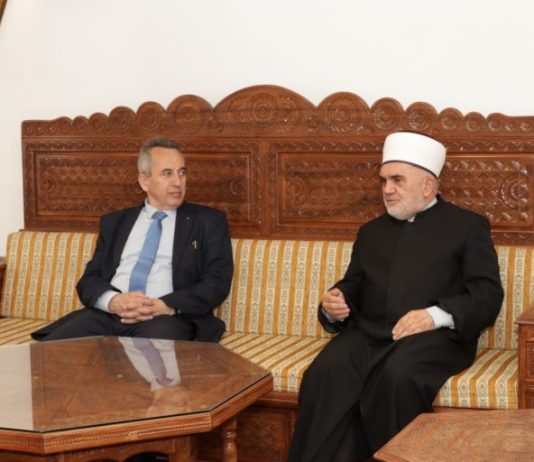 Predsjednik Mešihata primio ambasadora Palestine