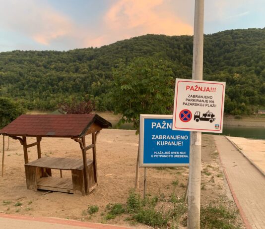 Za “Pazarsku plažu” potrošeno više od 610.000 eura, četiri ljeta “Zabranjeno kupanje”